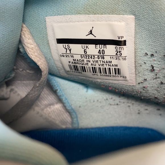 Air Jordan Son of Mars Size 8.5 Women’s Sneakers Pure Platinum 2016 - Picture 11 of 16